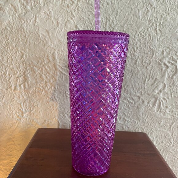 Starbucks 2023 Light Purple Taffy Jeweled Venti Cold Cup - Picture 2 of 5